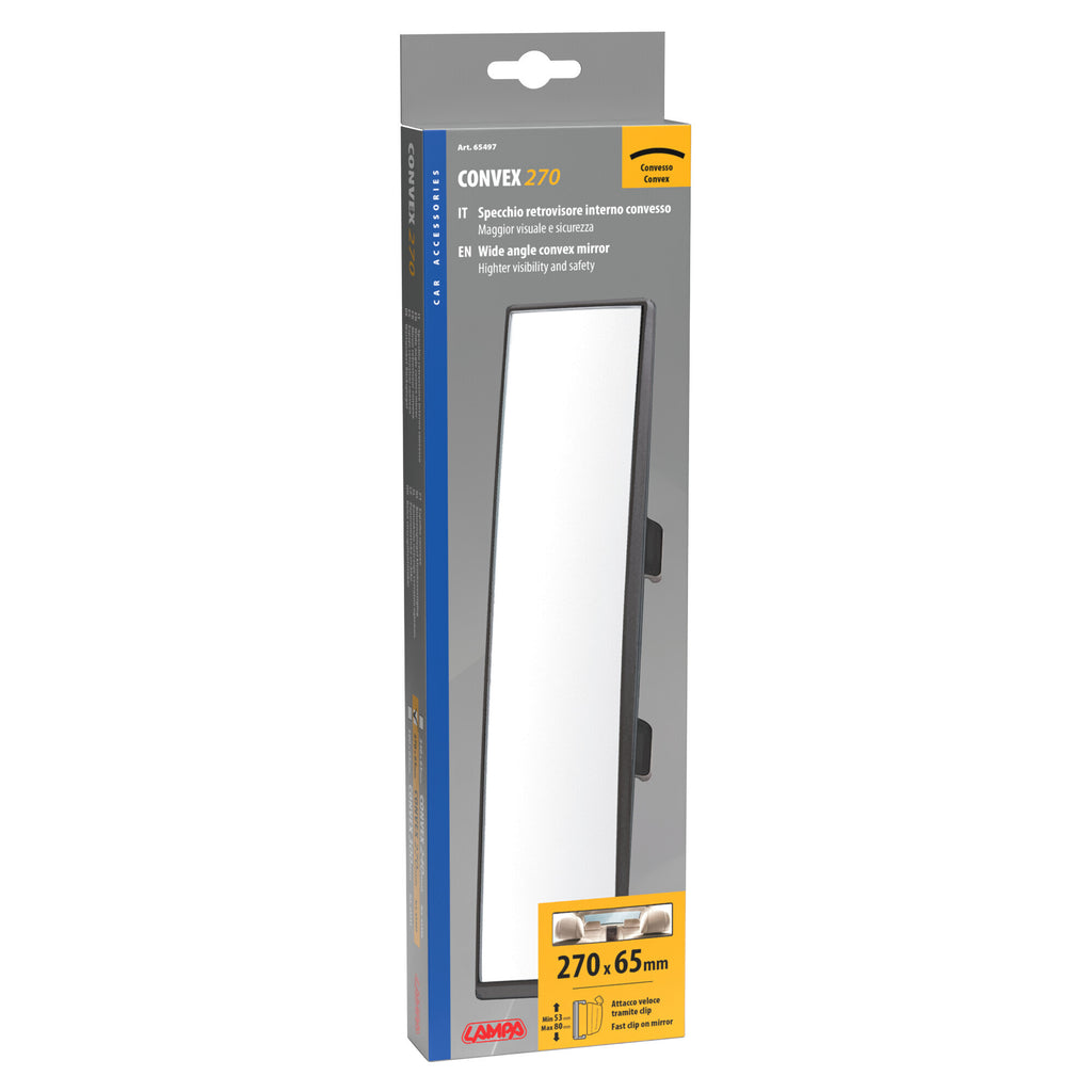 Convex 270, specchietto retrovisore convesso - 270x65 mm