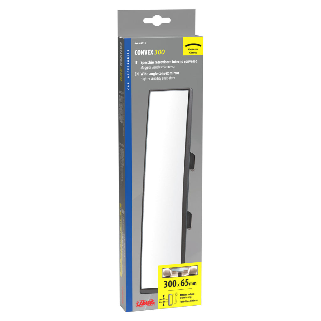 Convex 300, specchietto retrovisore convesso - 300x65 mm