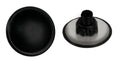 Coppia borchie copriforo in ABS - Ø 22 mm