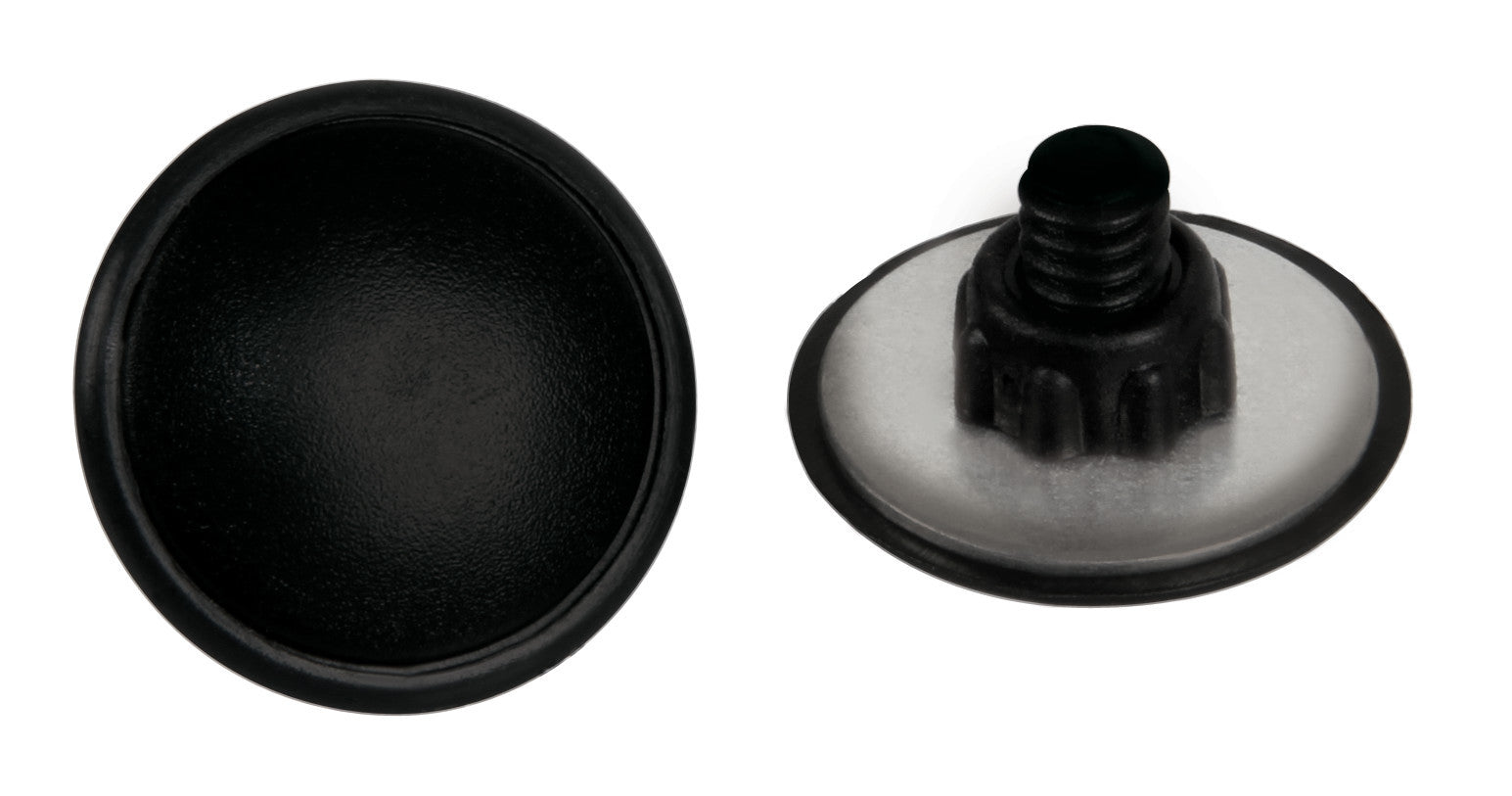 Coppia borchie copriforo in ABS - Ø 22 mm
