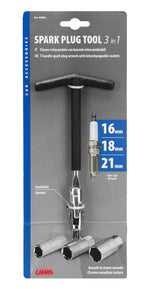 Chiave svitacandele snodabile - 16+18+21 mm