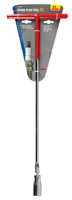 Chiave svitacandele snodabile manico lungo - 21 mm