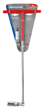 Chiave svitacandele snodabile manico lungo - 16 mm