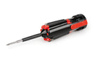 Multi-Use 8 in 1, set giraviti con torcia a Led - Sfuso 1 pz