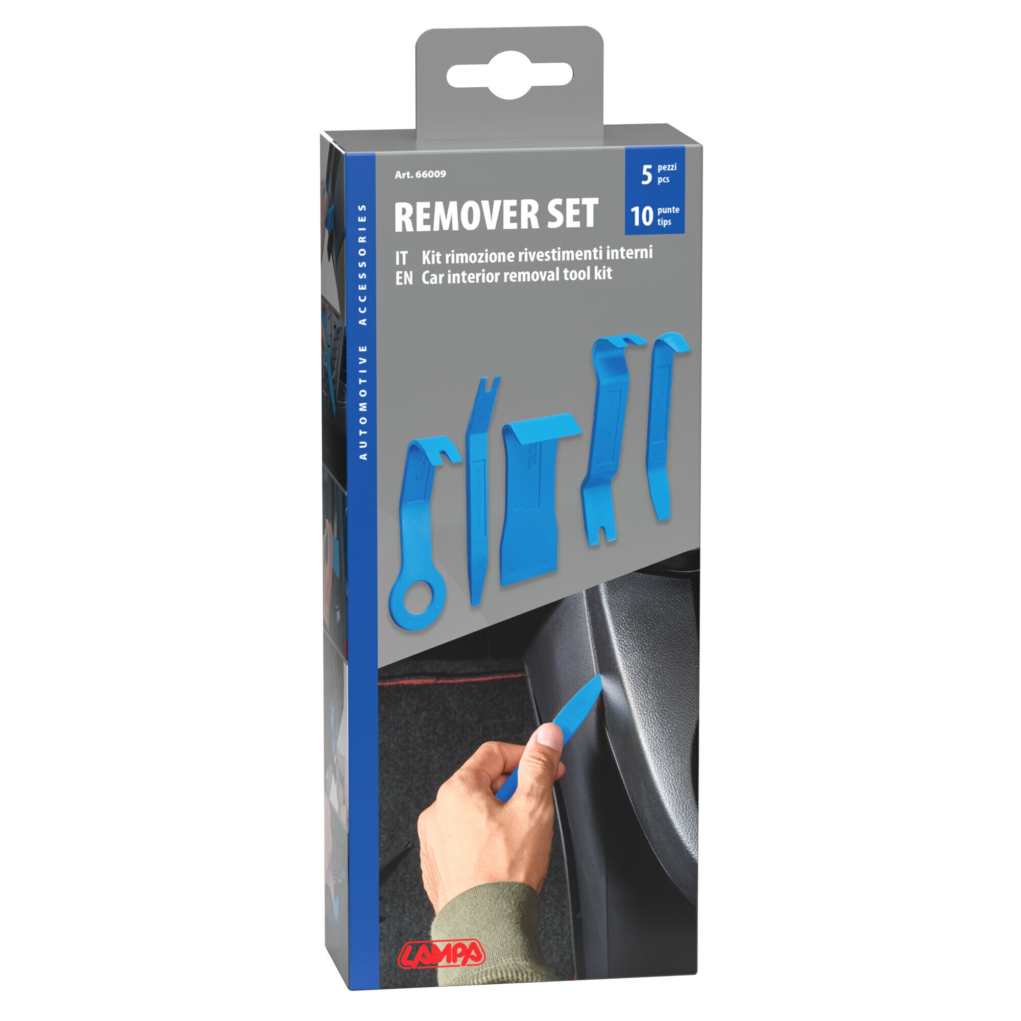 Remover set 5 pz, utensili professionali
