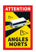 Contrassegno magnetico angoli morti, 1 pz - Autobus