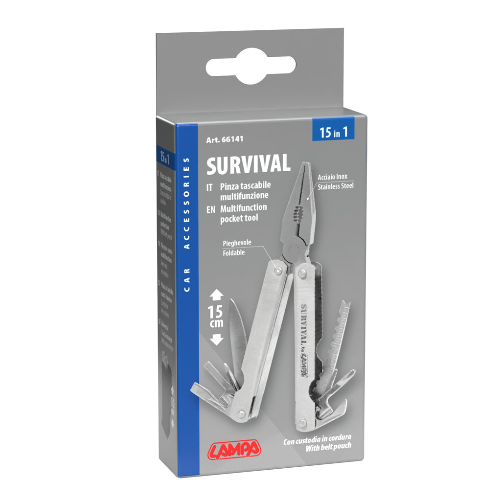 15 in 1 pinza tascabile survival multifunzione da 6”
