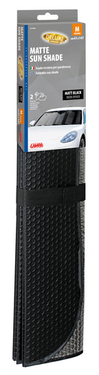 Scudo termico per parabrezza - Nero opaco - M - 61x147 cm