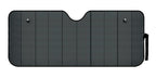 Scudo termico per parabrezza - Nero opaco - M - 61x147 cm