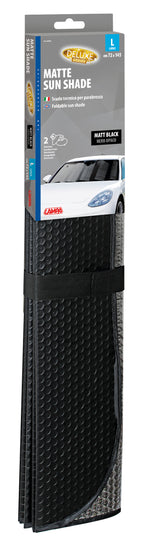 Scudo termico per parabrezza - Nero opaco - L - 72x145 cm