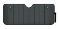 Scudo termico per parabrezza - Nero opaco - L - 72x145 cm