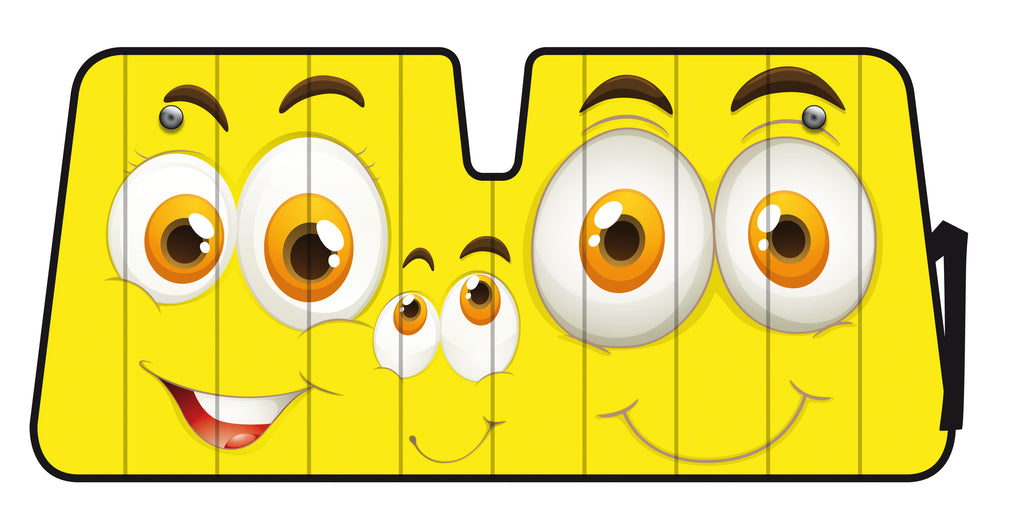 Scudo termico per parabrezza - 68x147 cm - Smiles