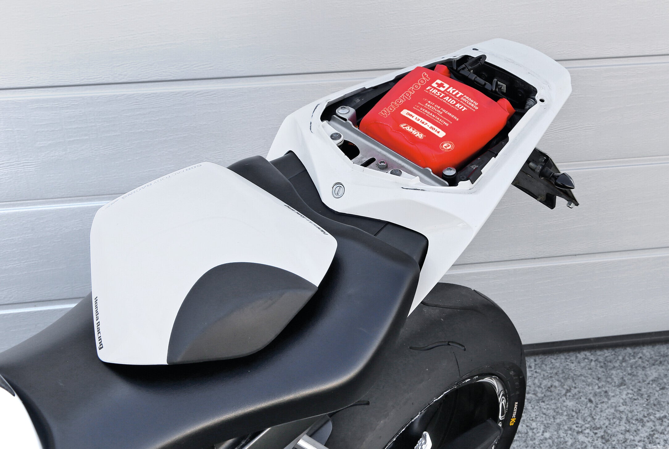 Kit pronto soccorso per ciclisti e motociclisti