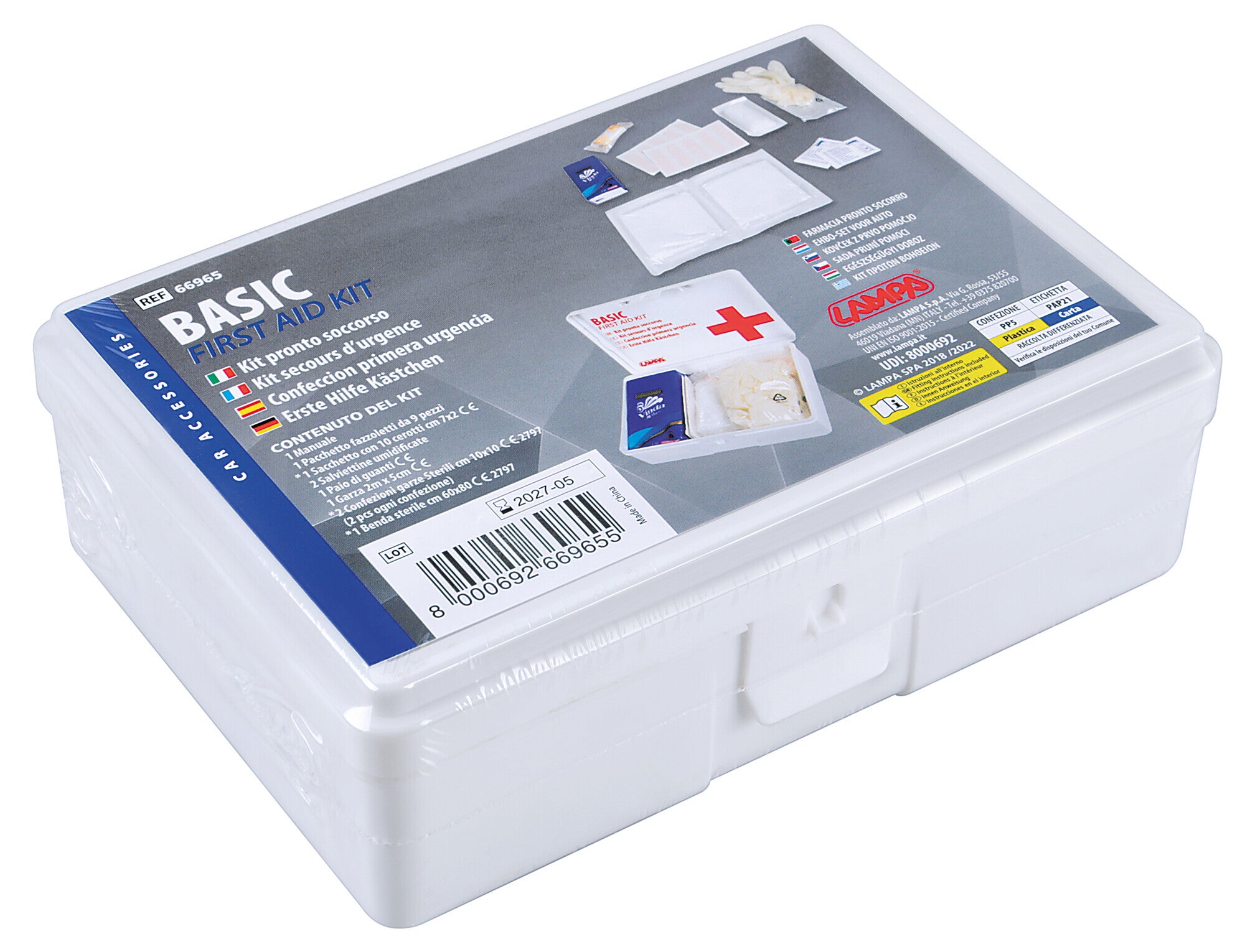 Basic, kit pronto soccorso