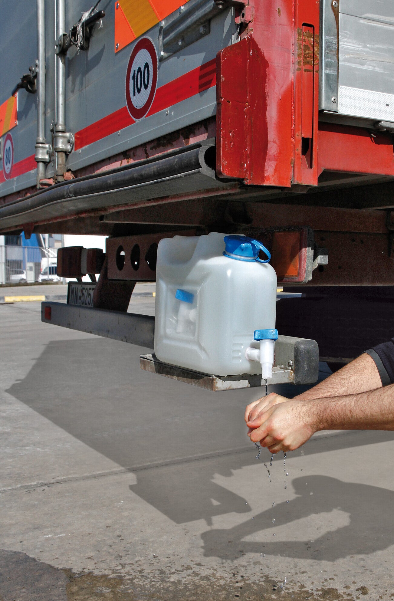 Tanica in polietilene con rubinetto per uso alimentare - 12 L