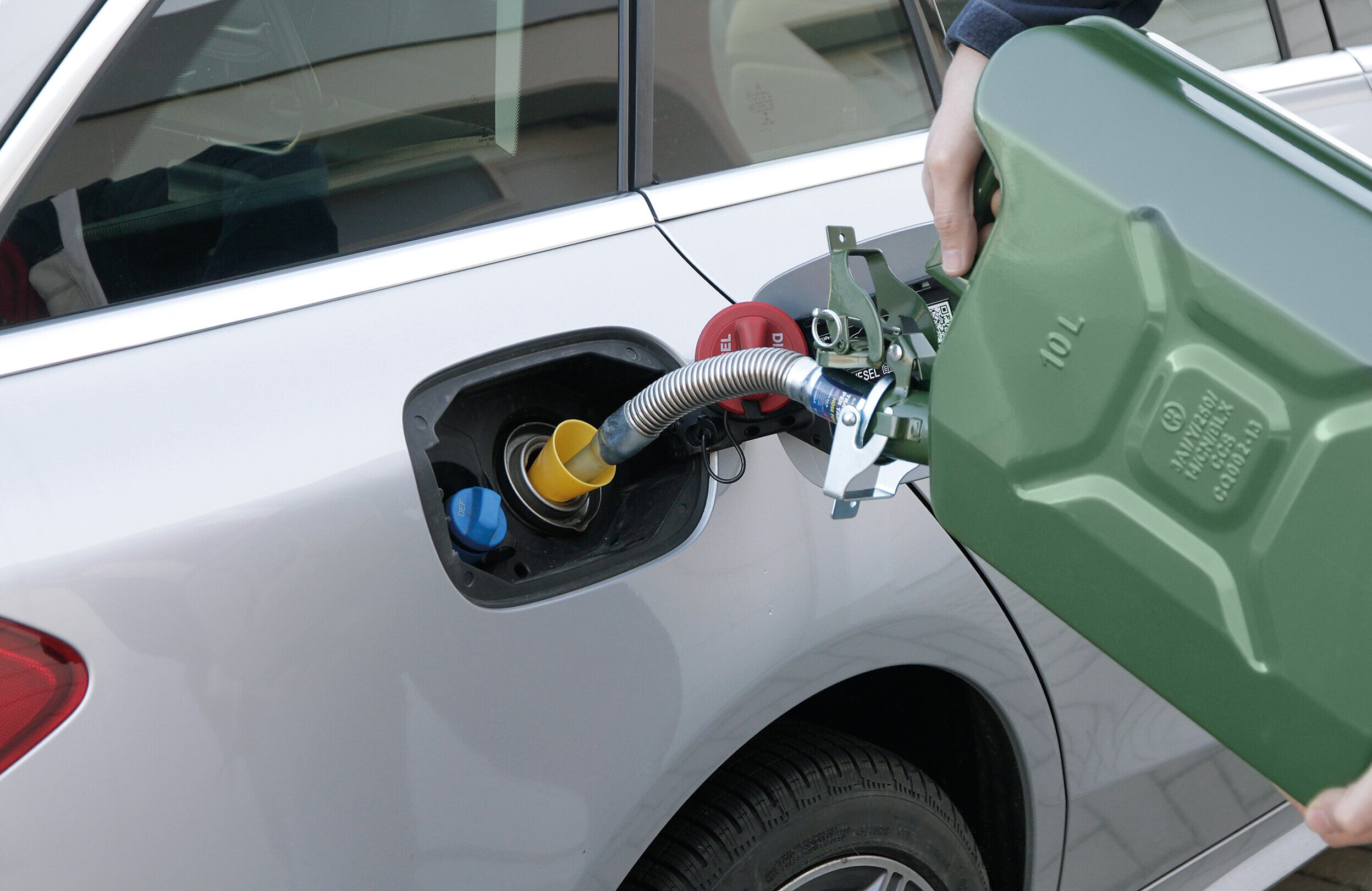 Adattatore per imbocco serbatoi Diesel o Benzina - Ø 50>25 mm