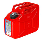 Premium, tanica carburante in metallo - 10 L - Rosso