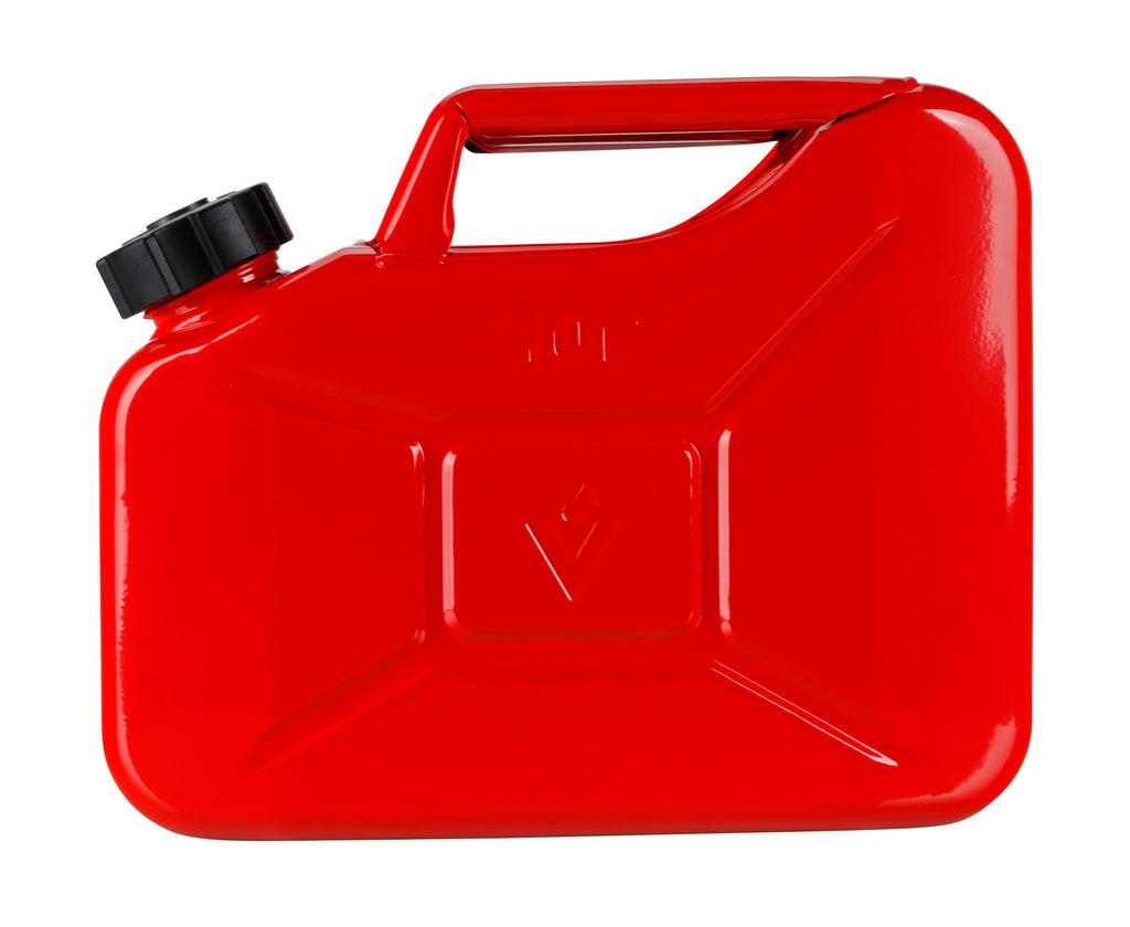 Premium, tanica carburante in metallo - 10 L - Rosso