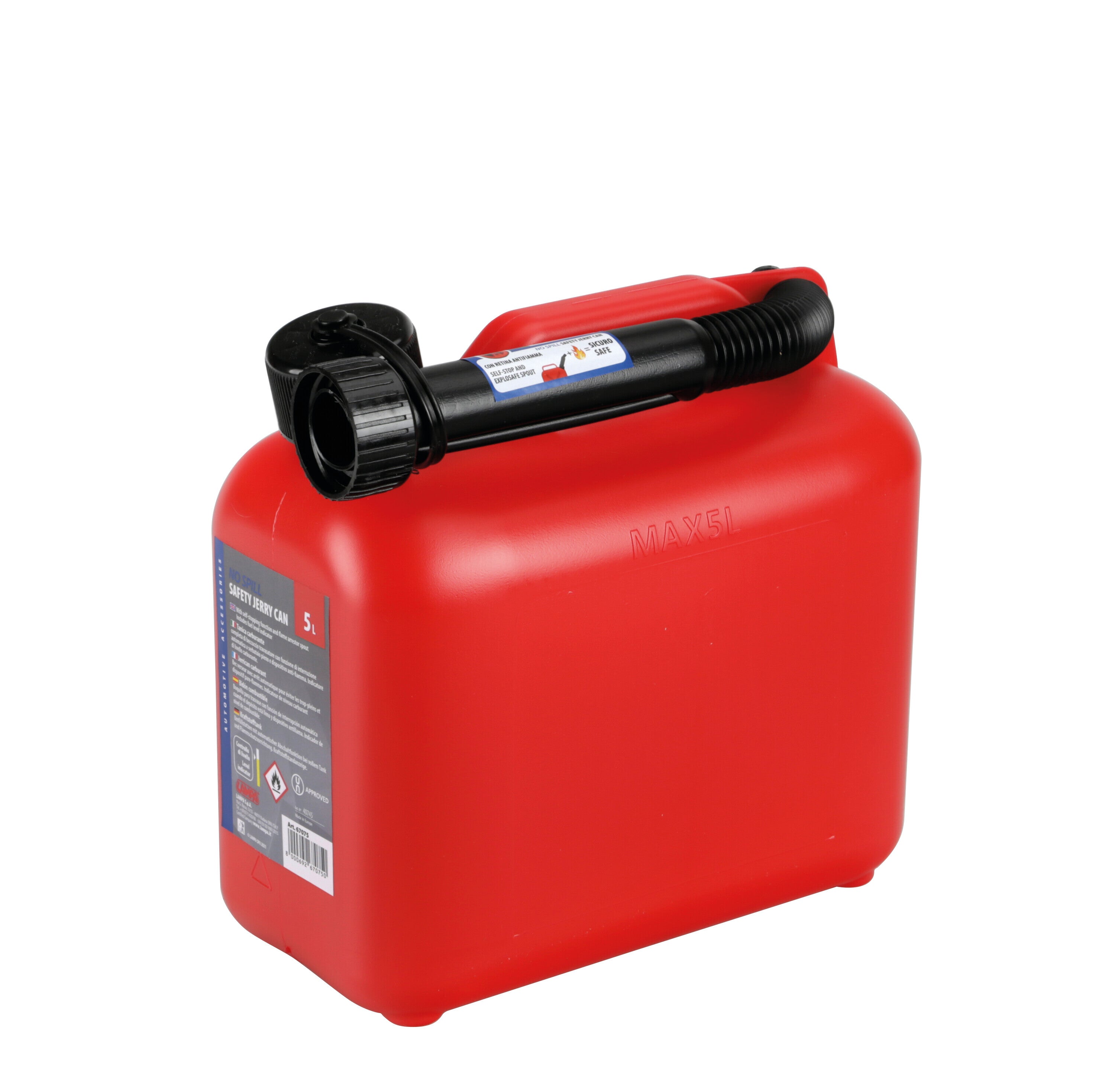 No-Spill, tanica carburante - 5 L