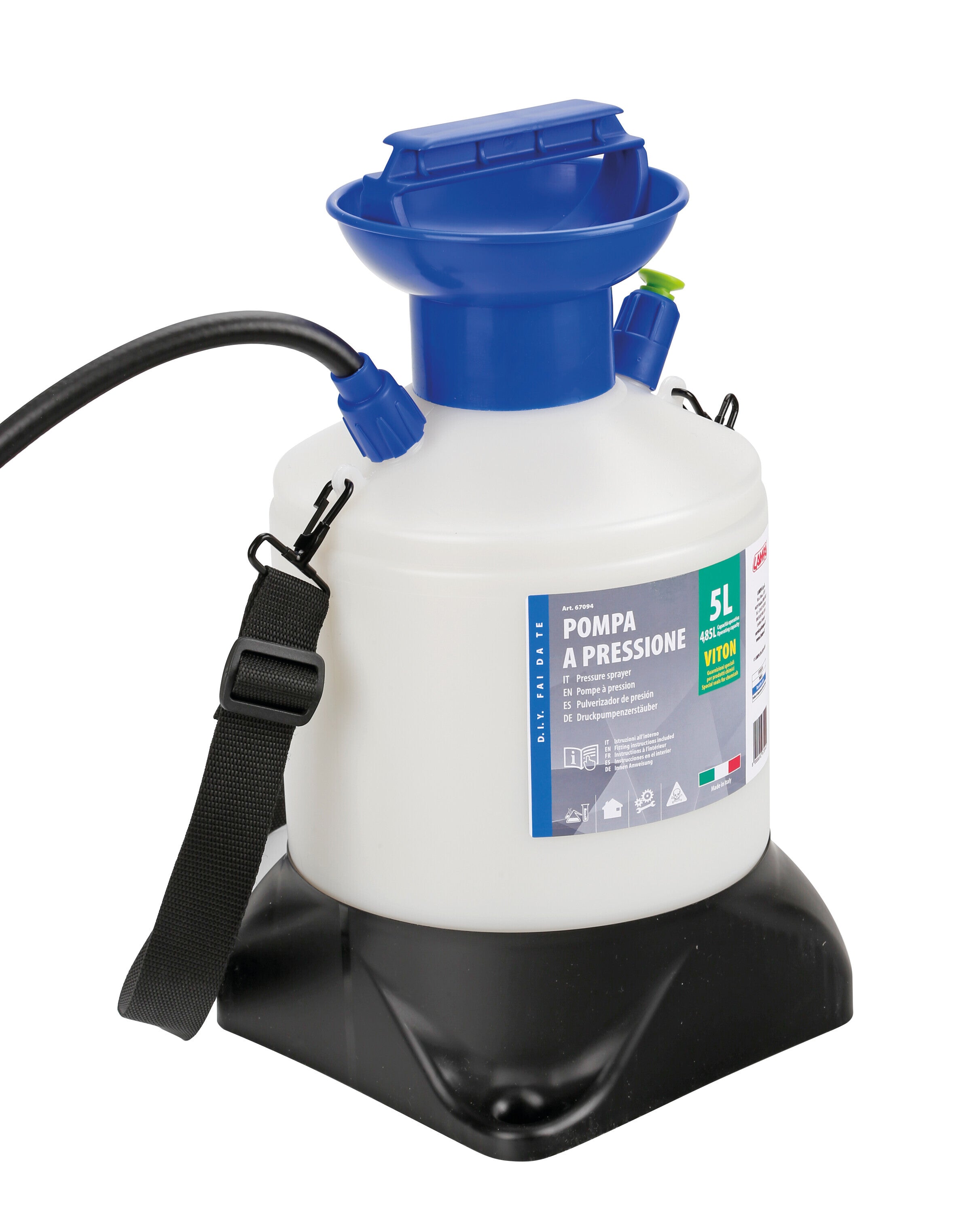 Pompa a pressione con guarnizioni “Viton” - 5 L
