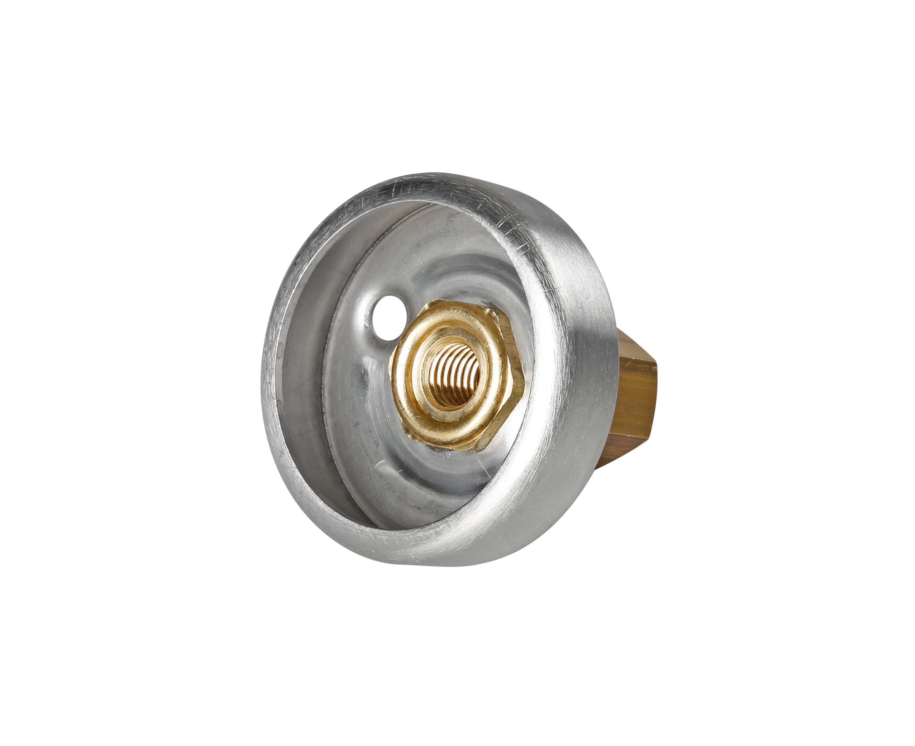 Adattatore GPL - Dish (Italia) - M16x1,5 - 47 mm - Ottone / Acciaio inox