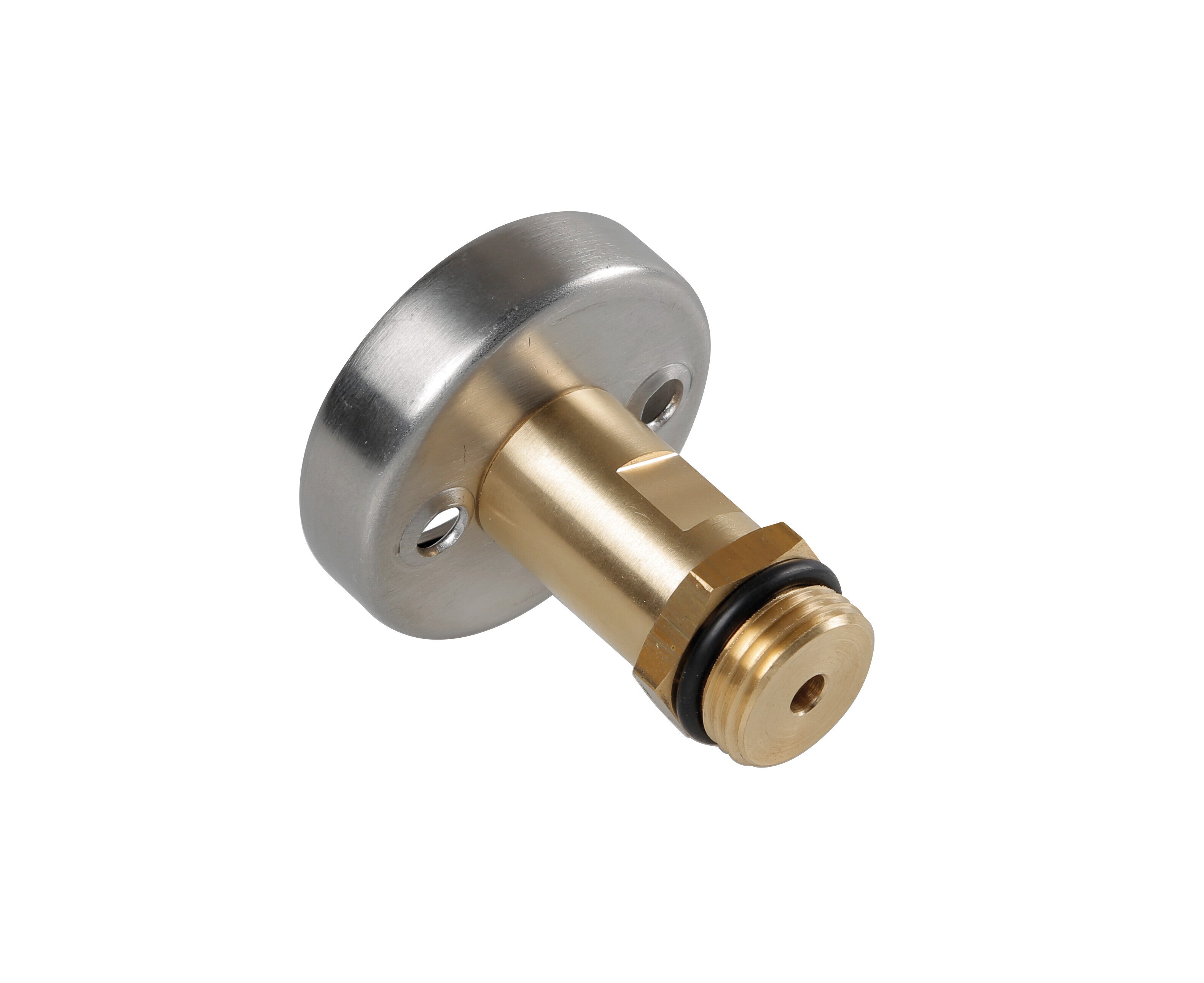 Adattatore GPL - Dish (Italia) - W21,8 - 57 mm - Ottone / Acciaio inox