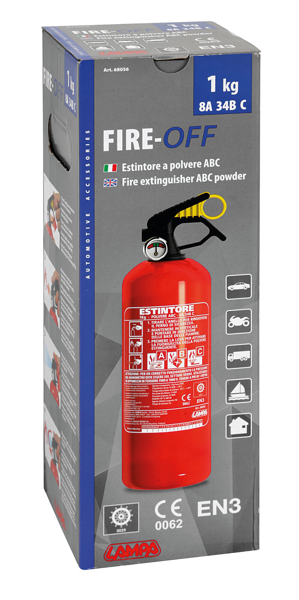 Estintore kg 1