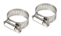 Fascette stringitubo in acciaio inox - set 2 pz - ↔ 12 mm - Ø 13-23 mm