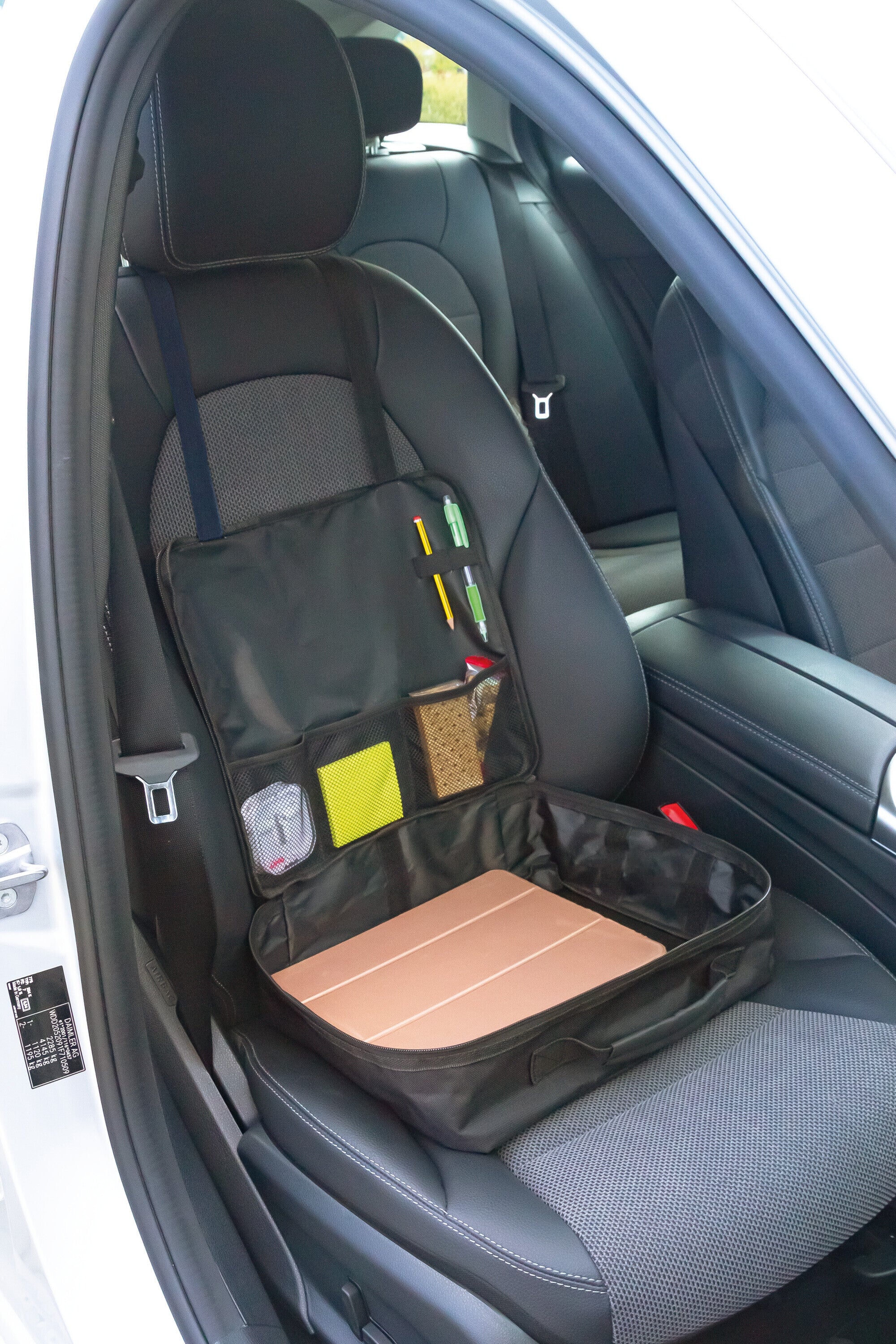 Organizer portatile 2 in 1 per sedili