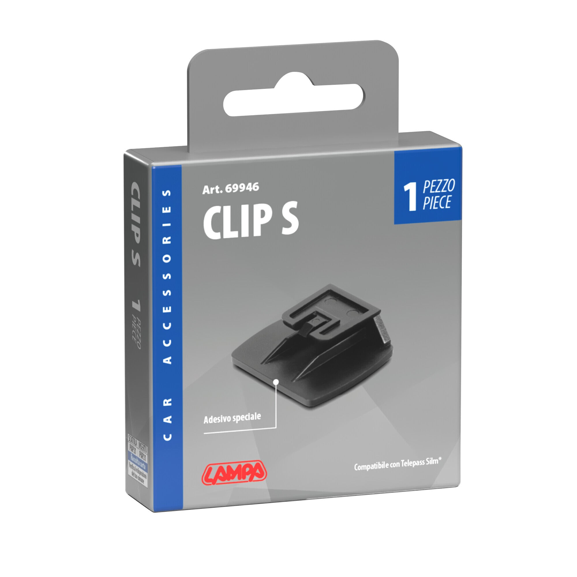 Clip Adesiva Clip S - 1 pz