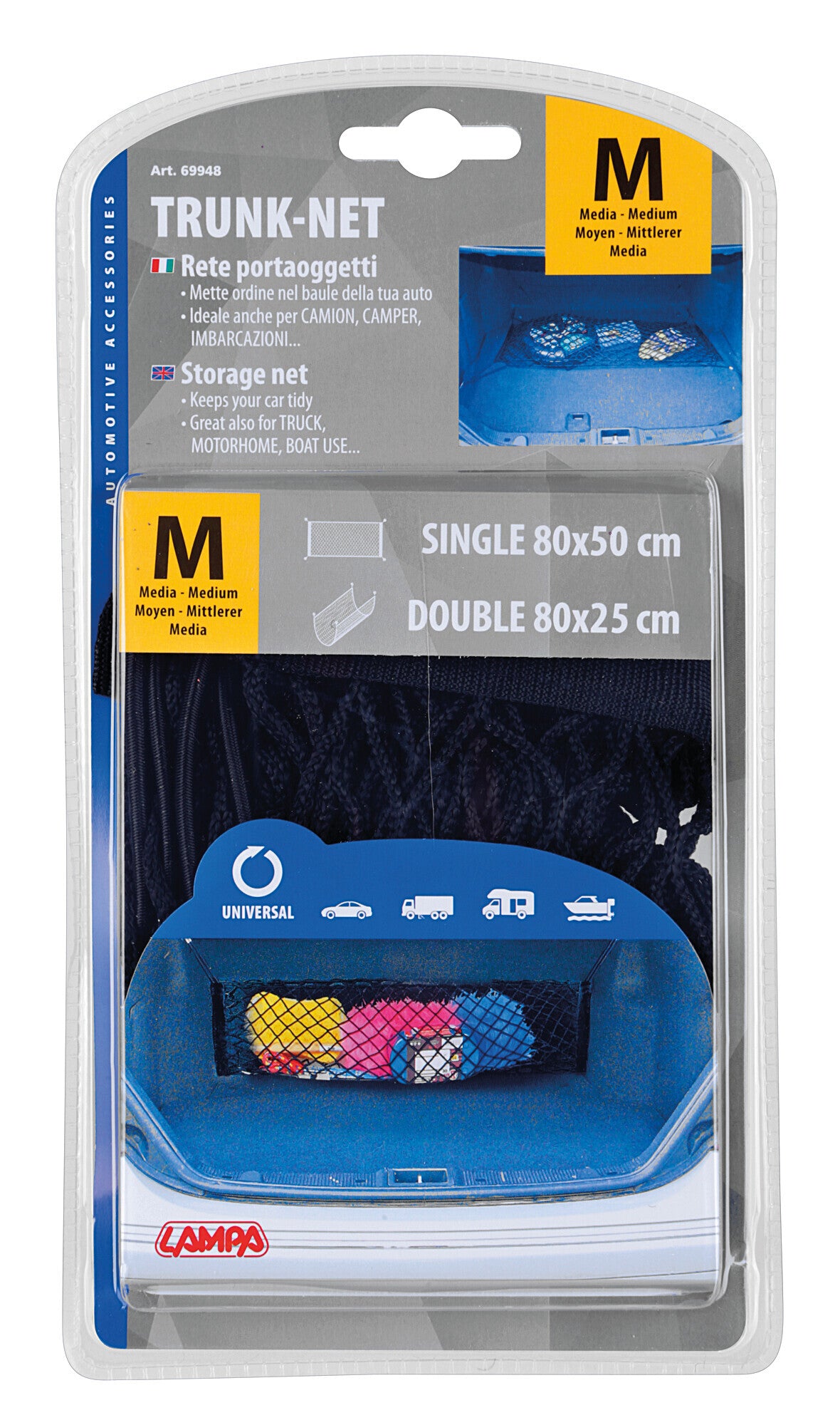 Trunk-Net, doppia rete portaoggetti - M