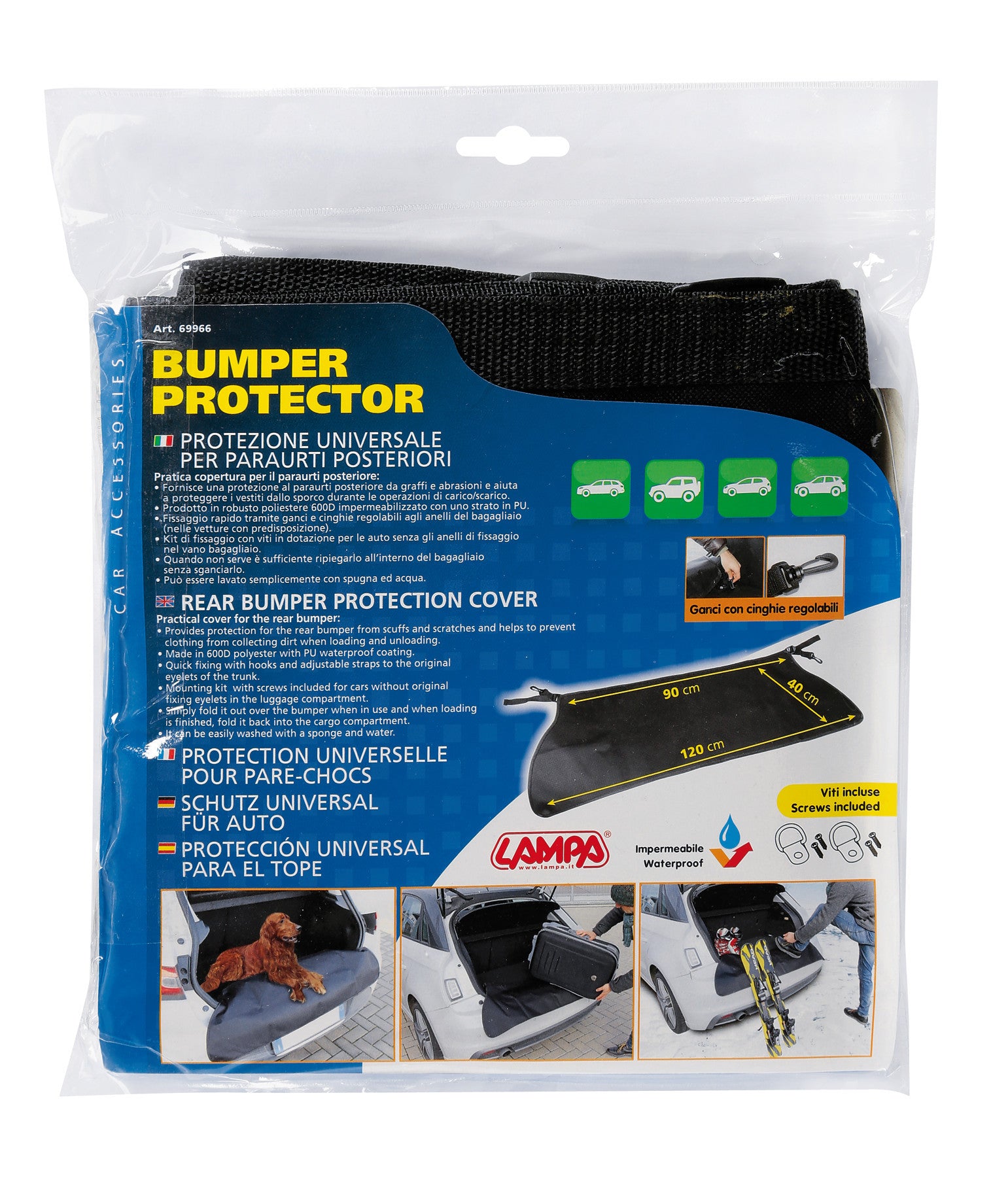 Bumper Protector, protezione per paraurti posteriori