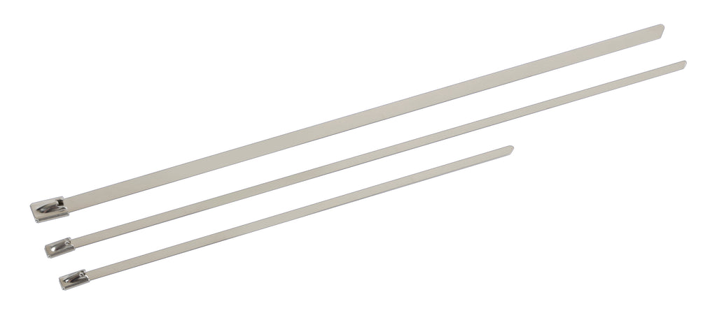 Fascette in acciaio inox, set 20 pz - 4,7x200 mm