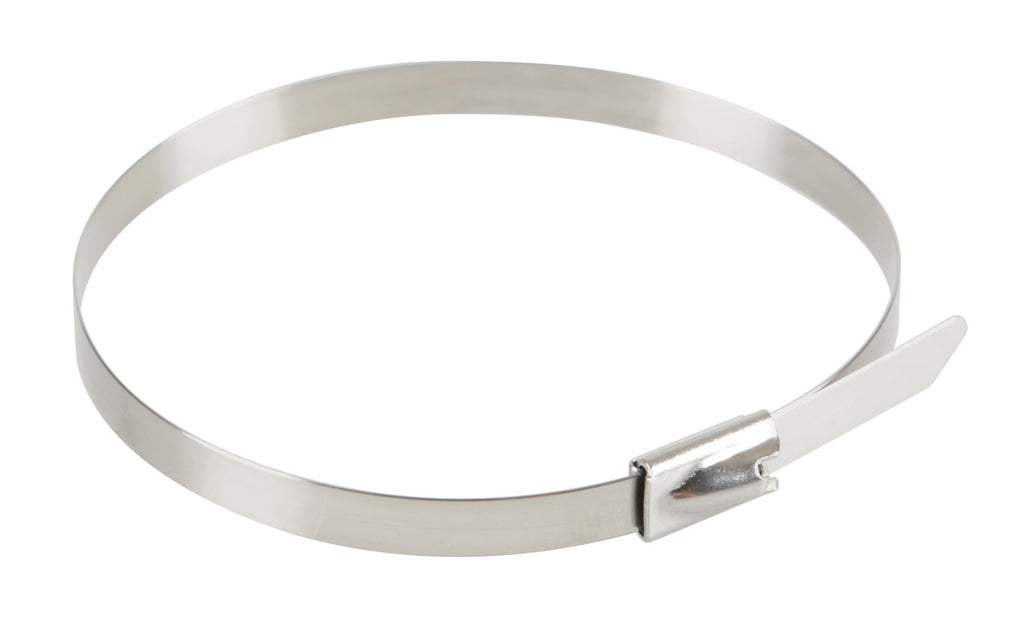 Fascette in acciaio inox, set 20 pz - 4,7x200 mm