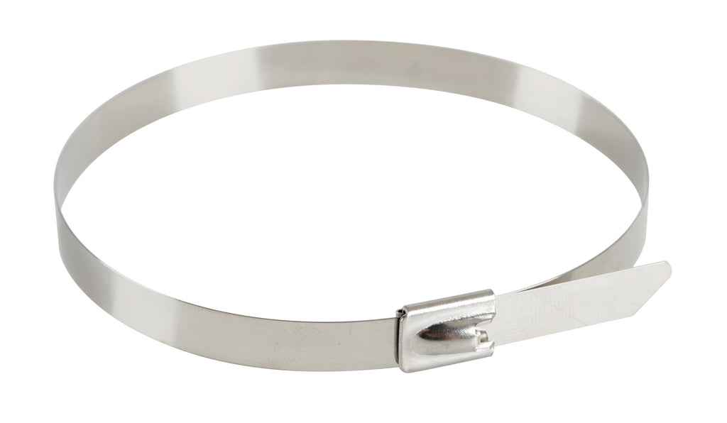 Fascette in acciaio inox, set 20 pz - 7,9x300 mm