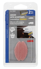 Adesivi con sistema attacca/stacca, set da 2 pz