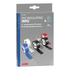 Nastri isolanti adesivi in PVC plastificato, set 6 pz