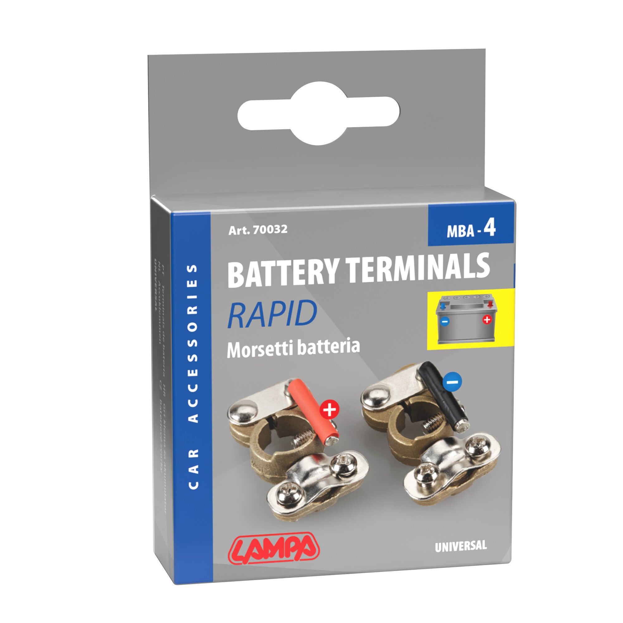 Morsetti batteria rapid
