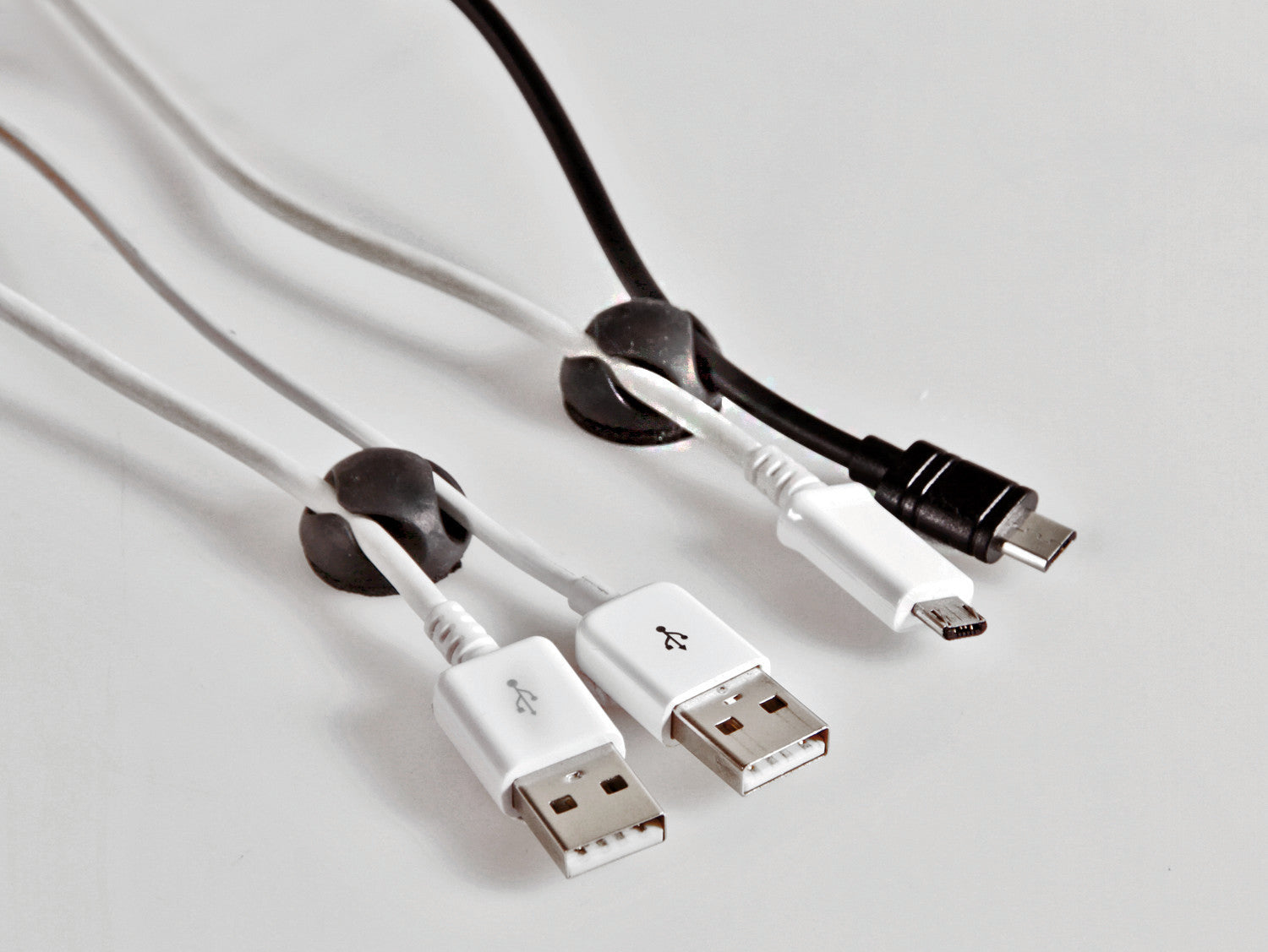 Cable-Fix, clips adesive fermacavi, 50 pz