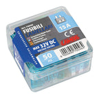 Confezione 50 fusibili lamellari, 12/32V - 15A