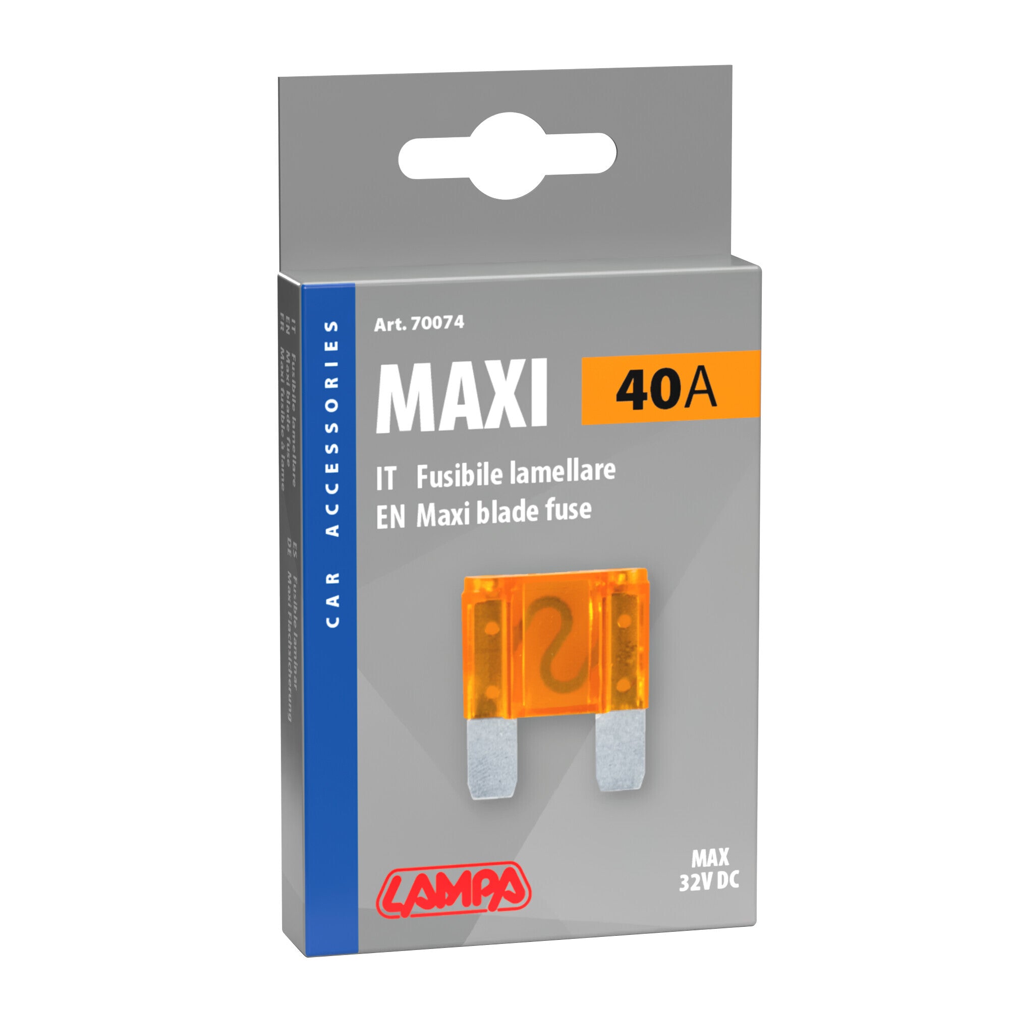 Fusibile lamellare Maxi, 12/32V - 40A