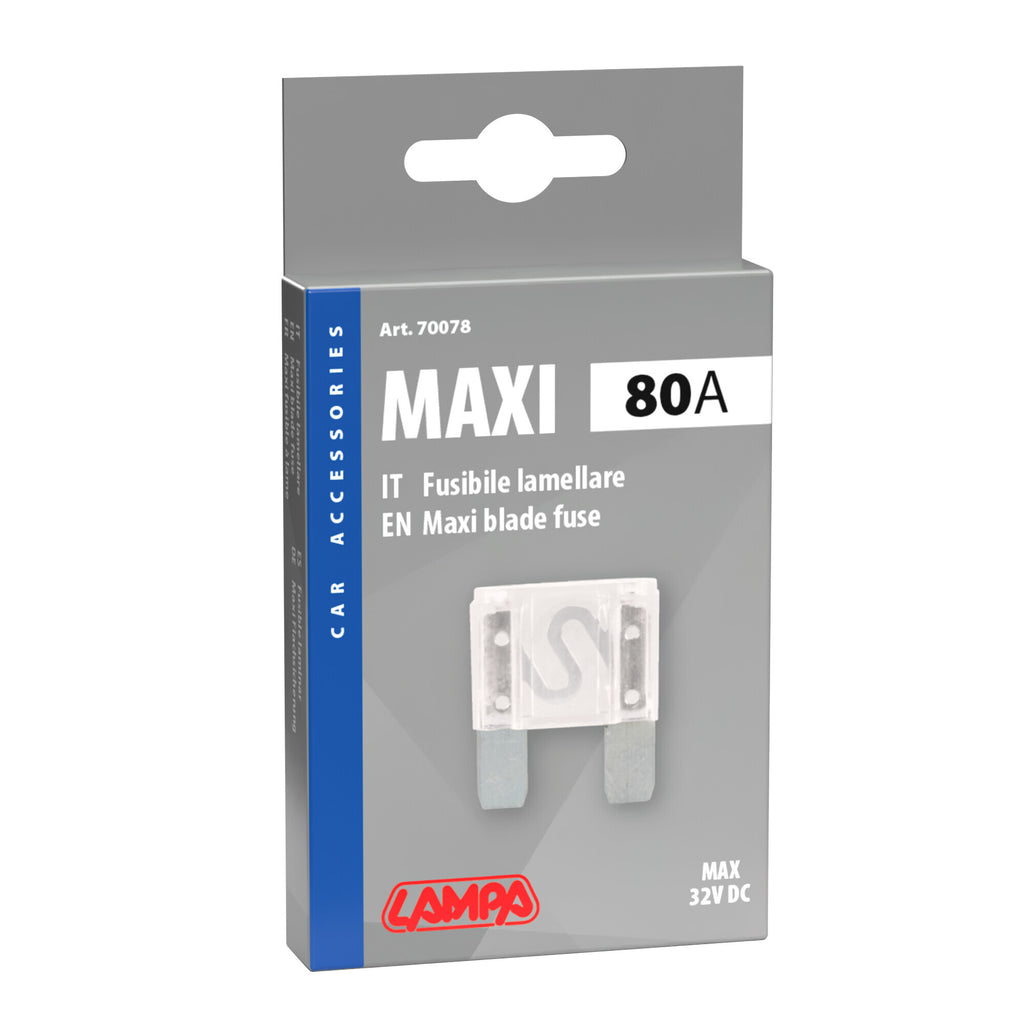 Fusibile lamellare Maxi, 12/32V - 80A