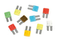 Set 10 micro fusibili lamellari Micro-Due assortiti, 12/32V