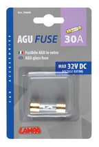 Fusibile AGU in vetro, 12/32V - 30A