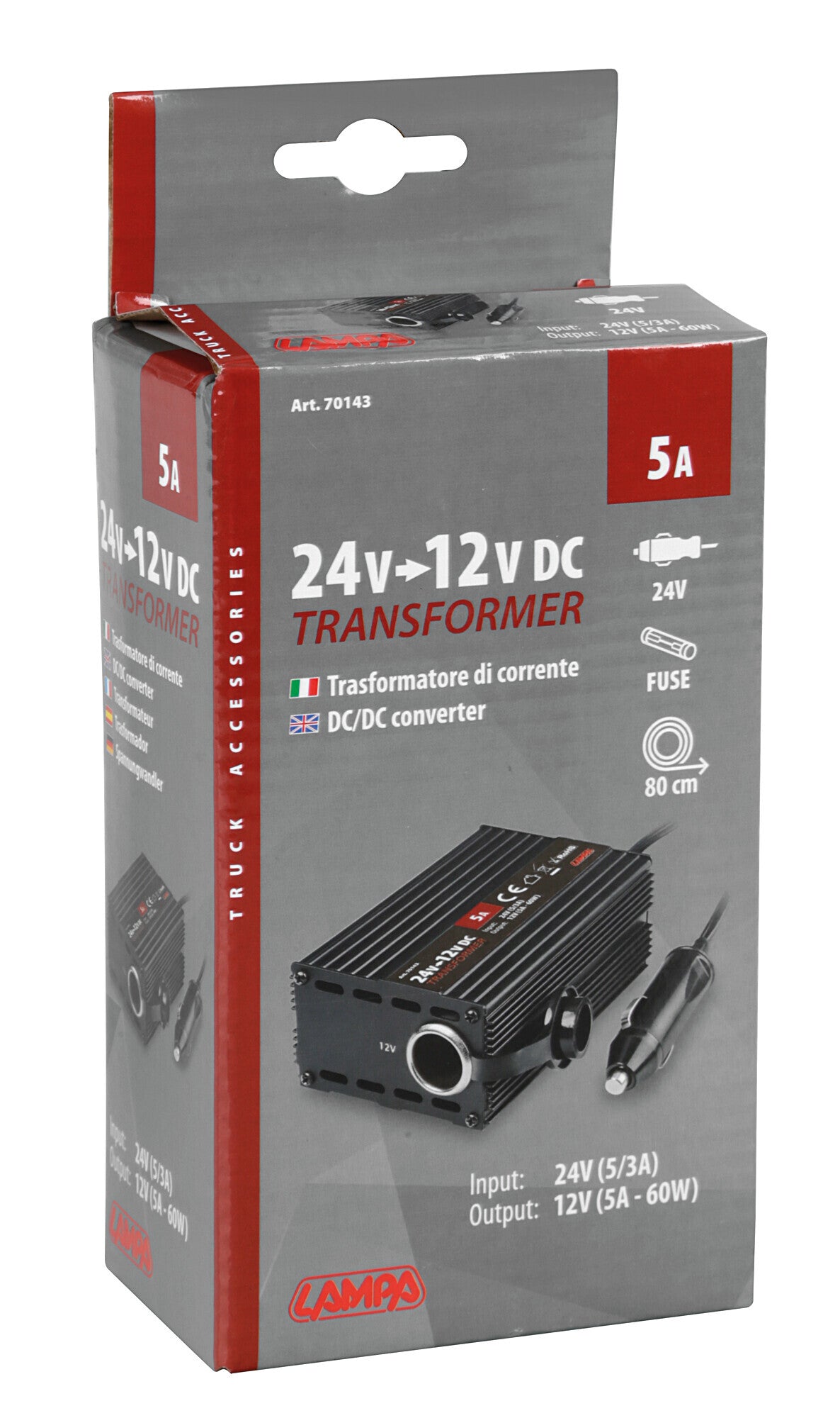Trasformatore 24 > 12V