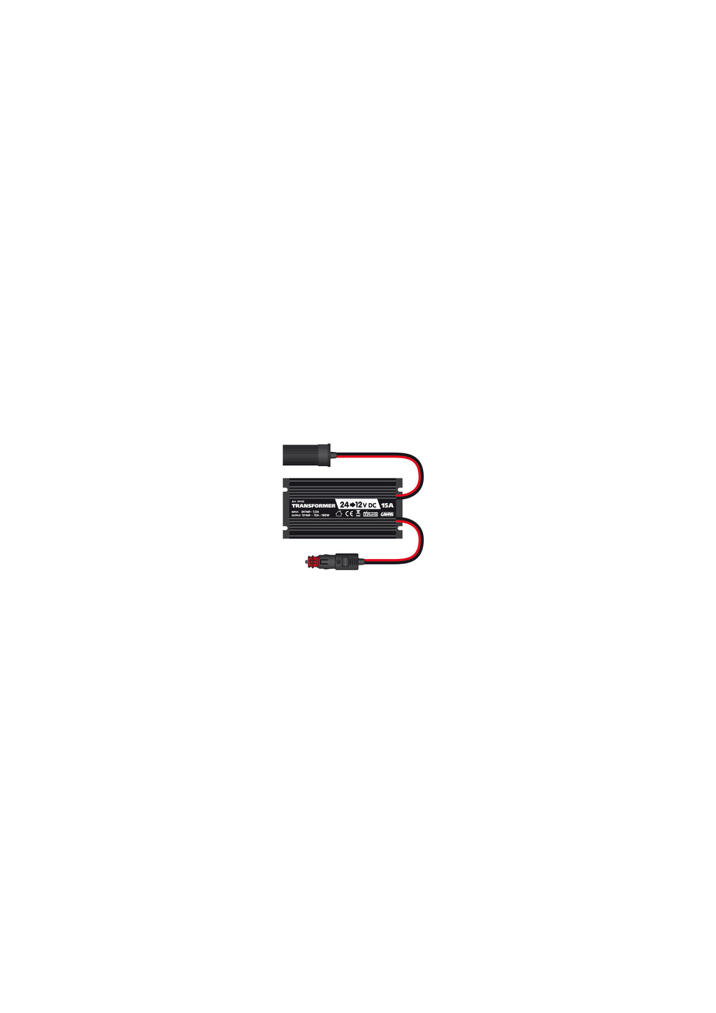 Transformer, trasformatore di corrente, 24V > 12V - 15A