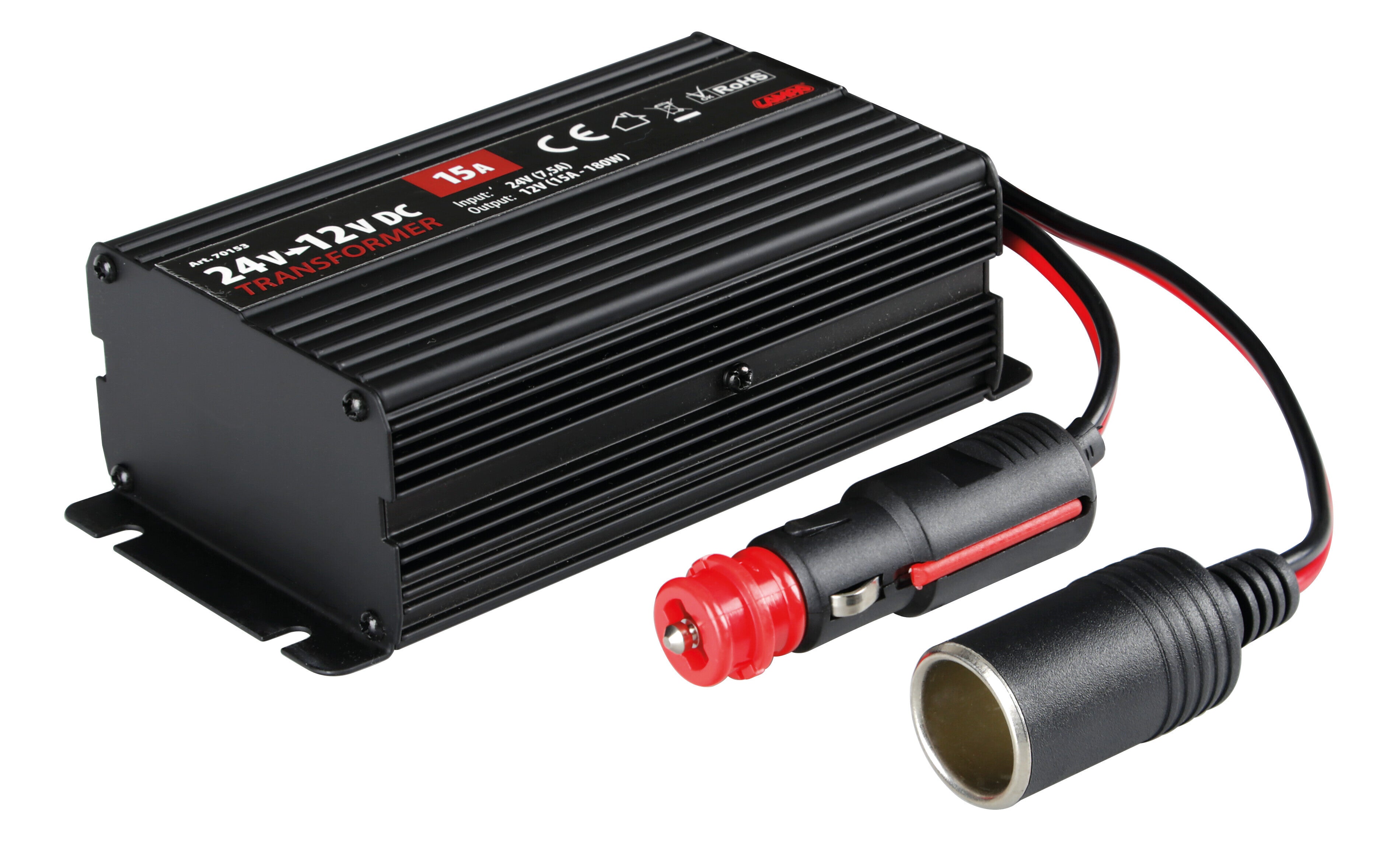 Transformer, trasformatore di corrente, 24V > 12V - 15A