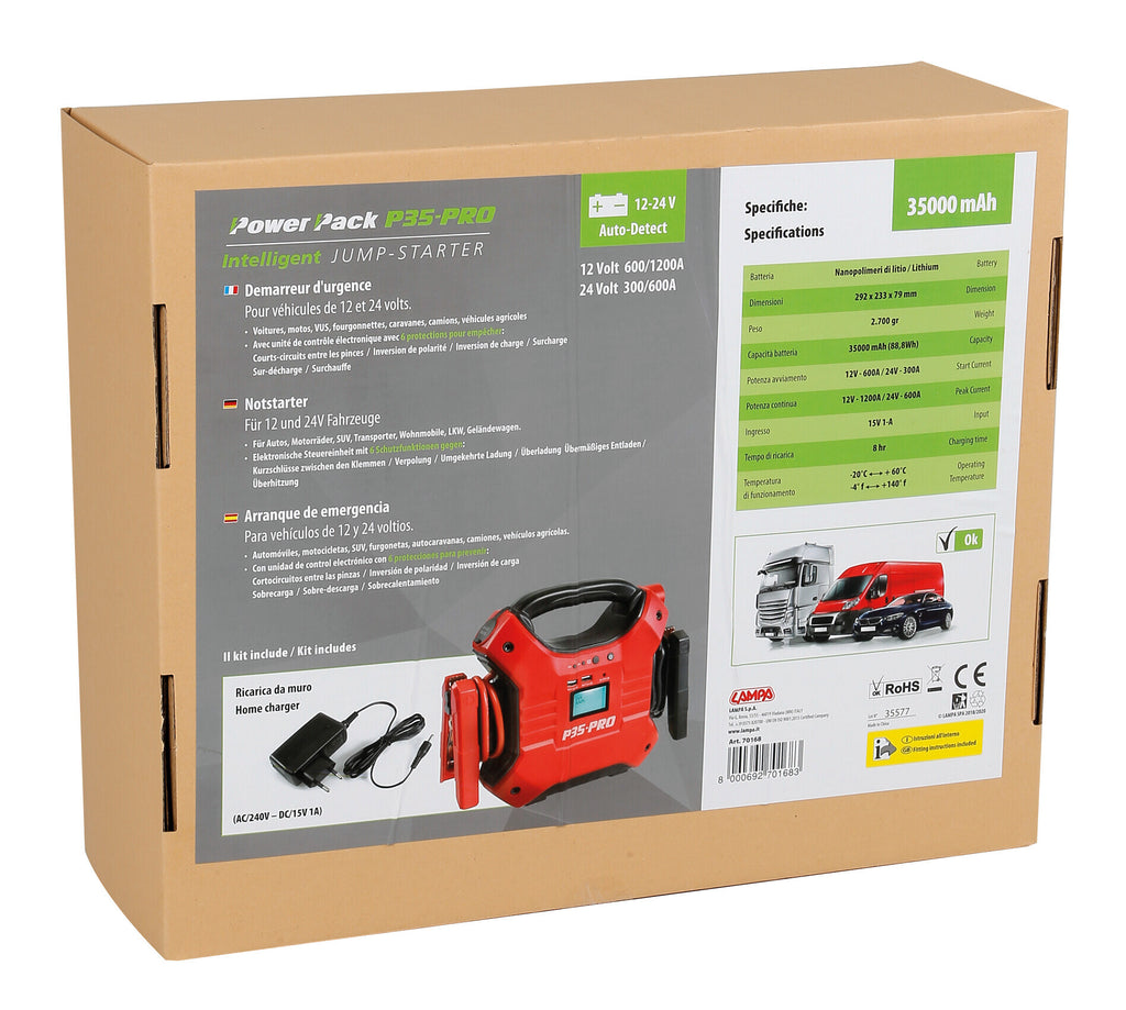 Power Pack P35 Pro - 12/24V - 35Ah