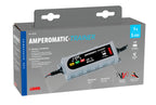 Amperomatic Trainer, caricabatteria intelligente, 6/12V - 0,55/1A