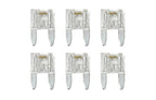 Smart Led, set 6 micro-fusibili lamellari con spia a led, 12/32V - 25A